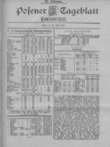 Posener Tageblatt. Handelsblatt 1900.06.22 Jg.39