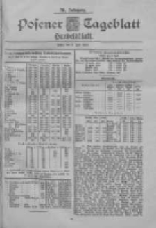 Posener Tageblatt. Handelsblatt 1900.07.09 Jg.39