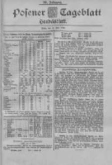 Posener Tageblatt. Handelsblatt 1900.07.14 Jg.39