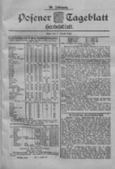 Posener Tageblatt. Handelsblatt 1900.08.04 Jg.39