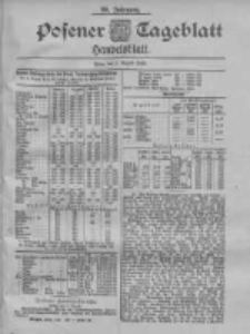 Posener Tageblatt. Handelsblatt 1900.08.06 Jg.39