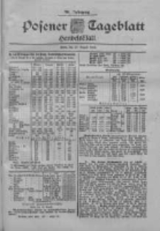 Posener Tageblatt. Handelsblatt 1900.08.10 Jg.39