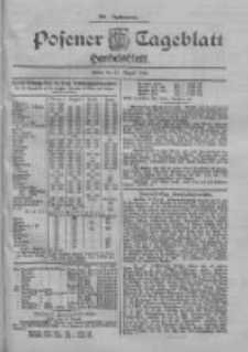 Posener Tageblatt. Handelsblatt 1900.08.11 Jg.39