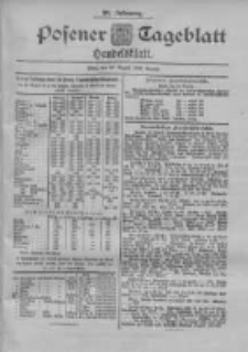 Posener Tageblatt. Handelsblatt 1900.08.23 Jg.39