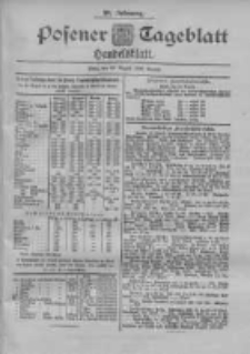 Posener Tageblatt. Handelsblatt 1900.08.23 Jg.39