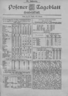 Posener Tageblatt. Handelsblatt 1900.08.29 Jg.39