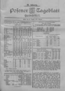 Posener Tageblatt. Handelsblatt 1900.08.31 Jg.39