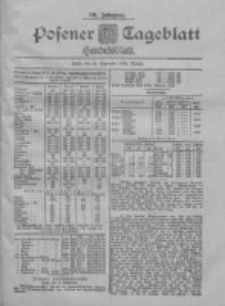 Posener Tageblatt. Handelsblatt 1900.09.14 Jg.39
