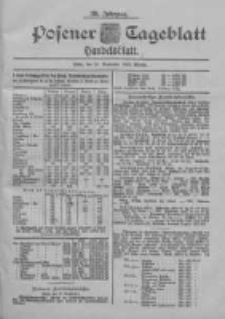 Posener Tageblatt. Handelsblatt 1900.09.20 Jg.39
