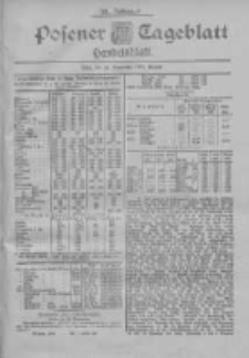 Posener Tageblatt. Handelsblatt 1900.09.24 Jg.39