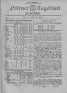 Posener Tageblatt. Handelsblatt 1900.10.04 Jg.39