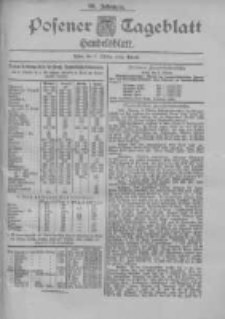 Posener Tageblatt. Handelsblatt 1900.10.09 Jg.39