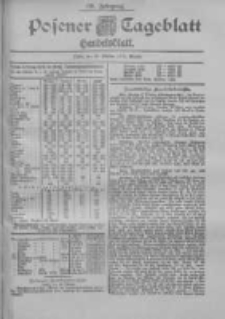 Posener Tageblatt. Handelsblatt 1900.10.30 Jg.39