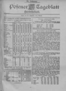 Posener Tageblatt. Handelsblatt 1900.11.22 Jg.39