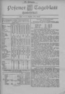 Posener Tageblatt. Handelsblatt 1900.12.15 Jg.39