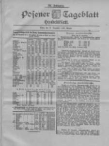 Posener Tageblatt. Handelsblatt 1900.12.29 Jg.39