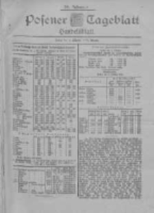 Posener Tageblatt. Handelsblatt 1900.10.01 Jg.39