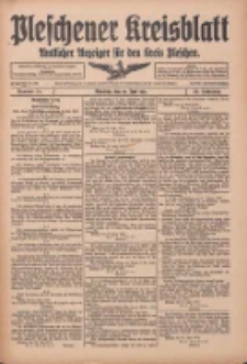 Pleschener Kreisblatt: Amtlicher Anzeiger für den Kreis Pleschen 1915.06.26 Jg.63 Nr51
