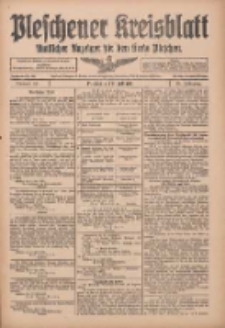 Pleschener Kreisblatt: Amtlicher Anzeiger f&uuml;r den Kreis Pleschen 1915.07.14 Jg.63 Nr56