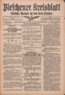 Pleschener Kreisblatt: Amtlicher Anzeiger f&uuml;r den Kreis Pleschen 1915.11.10 Jg.63 Nr90