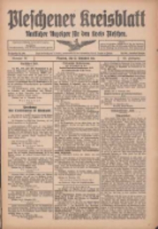 Pleschener Kreisblatt: Amtlicher Anzeiger f&uuml;r den Kreis Pleschen 1915.11.17 Jg.63 Nr92