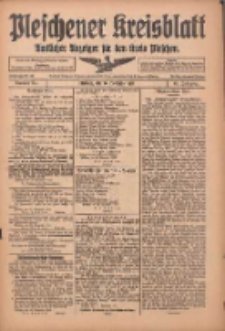 Pleschener Kreisblatt: Amtlicher Anzeiger f&uuml;r den Kreis Pleschen 1915.11.24 Jg.63 Nr94