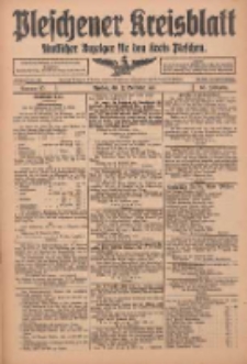 Pleschener Kreisblatt: Amtlicher Anzeiger f&uuml;r den Kreis Pleschen 1915.11.27 Jg.63 Nr95