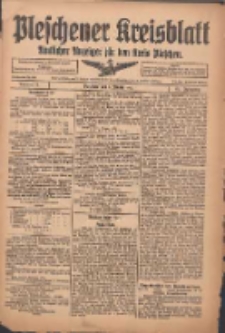 Pleschener Kreisblatt: Amtlicher Anzeiger f&uuml;r den Kreis Pleschen 1916.01.05 Jg.64 Nr2