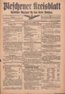 Pleschener Kreisblatt: Amtlicher Anzeiger f&uuml;r den Kreis Pleschen 1916.02.02 Jg.64 Nr10