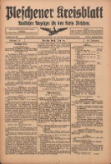 Pleschener Kreisblatt: Amtlicher Anzeiger für den Kreis Pleschen 1916.03.01 Jg.64 Nr18
