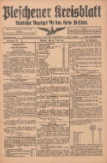 Pleschener Kreisblatt: Amtlicher Anzeiger f&uuml;r den Kreis Pleschen 1916.03.15 Jg.64 Nr22