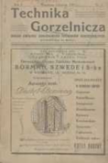 Technika Gorzelnicza: organ Związku Zawodowego Techników Gorzelniczych: poświęcony gorzelnictwu oraz pokrewnym gałęziom przemysłu rolnego i przetwórczego 1924 czerwiec R.3 Nr1