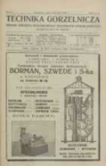 Technika Gorzelnicza: organ Związku Zawodowego Techników Gorzelniczych 1922 maj/czerwiec R.1 Nr5/6