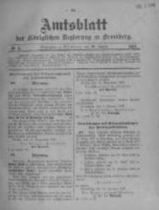Amtsblatt der Königlichen Preussischen Regierung zu Bromberg. 1908.01.23 No.4