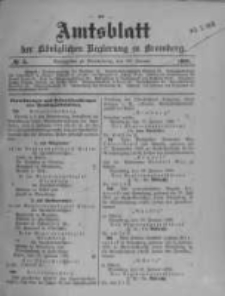 Amtsblatt der Königlichen Preussischen Regierung zu Bromberg. 1908.01.30 No.5