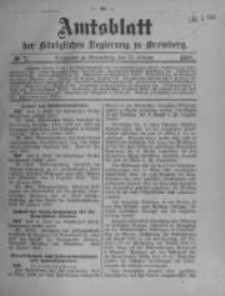 Amtsblatt der Königlichen Preussischen Regierung zu Bromberg. 1908.02.13 No.7