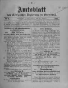 Amtsblatt der Königlichen Preussischen Regierung zu Bromberg. 1908.02.27 No.9