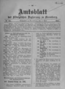 Amtsblatt der Königlichen Preussischen Regierung zu Bromberg. 1908.04.02 No.14