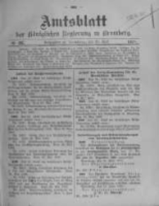 Amtsblatt der Königlichen Preussischen Regierung zu Bromberg. 1908.06.25 No.26