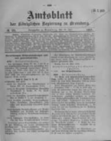 Amtsblatt der Königlichen Preussischen Regierung zu Bromberg. 1908.07.16 No.29