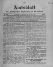 Amtsblatt der Königlichen Preussischen Regierung zu Bromberg. 1908.07.23 No.30