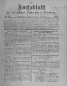 Amtsblatt der Königlichen Preussischen Regierung zu Bromberg. 1908.09.03 No.36
