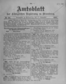 Amtsblatt der Königlichen Preussischen Regierung zu Bromberg. 1908.09.17 No.38