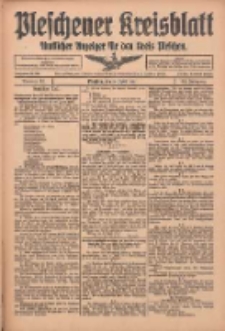 Pleschener Kreisblatt: Amtlicher Anzeiger für den Kreis Pleschen 1916.04.19 Jg.64 Nr32