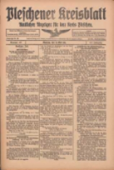 Pleschener Kreisblatt: Amtlicher Anzeiger f&uuml;r den Kreis Pleschen 1916.05.17 Jg.64 Nr40