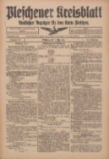 Pleschener Kreisblatt: Amtlicher Anzeiger f&uuml;r den Kreis Pleschen 1916.06.10 Jg.64 Nr47