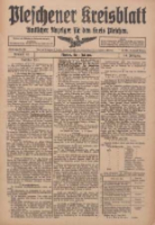 Pleschener Kreisblatt: Amtlicher Anzeiger für den Kreis Pleschen 1916.07.01 Jg.64 Nr53