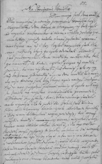 Na Poświęcenie Kościoła