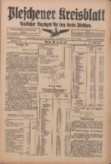 Pleschener Kreisblatt: Amtlicher Anzeiger für den Kreis Pleschen 1916.07.26 Jg.64 Nr60