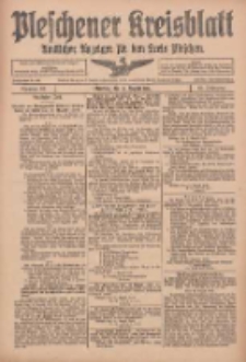 Pleschener Kreisblatt: Amtlicher Anzeiger für den Kreis Pleschen 1916.08.16 Jg.64 Nr66
